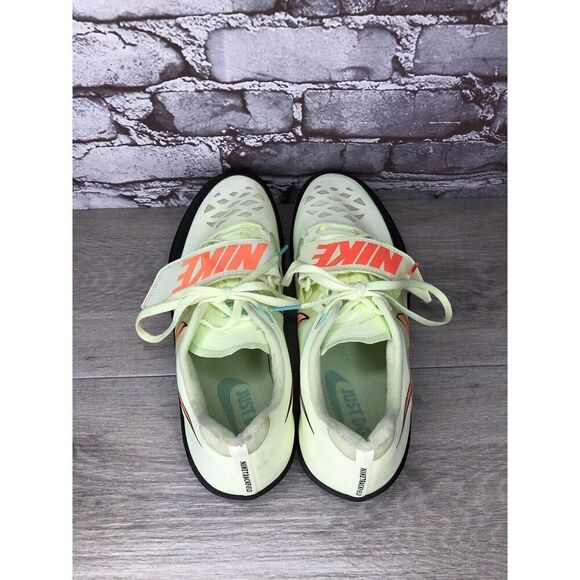 Nike Zoom Rotational 6 Barely Volt Hyper Green Mesh Orange Shoes Men 12M US/46EU - Picture 13 of 16